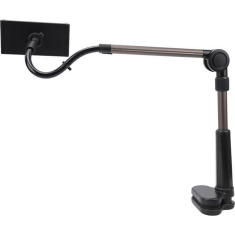 Pince pour tablette à montage sur bureau Support de pince pour tablette Support de bureau Stable Flexible jardin detachee (1/4)