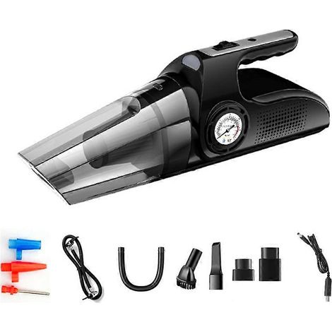 Aspirateur de voiture sans fil 5000PA, mini aspirateur portable pour voiture, affichage lumineux gonflable (1/5)