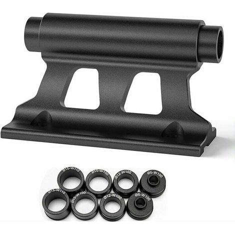 Support de Fixation de Fourche de Vélo, Support Velo Voiture, Axe Traversant à Dégagement Rapide de Bloc de Vélo Polyvalent, Support de Fourche Avant pour Vélo, (1/5)