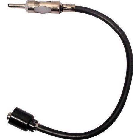 Adaptateur autoradio vers DIN - PC5-121 - pour Chrysler 300C - adapte prise antenne d'origine - Noir