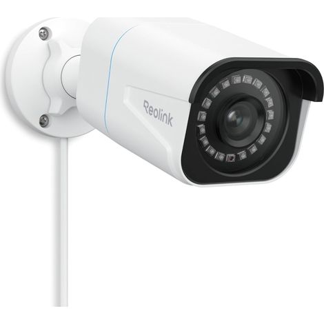 4K Caméra IP PoE avec Détection Personne/Véhicule/Animal, Caméra de Surveillance Extérieure avec Etanche IP67, Fente pour Carte microSD, Vision Nocturne IR, Support Audio, Time Lapse, RLC-810A (1/5)