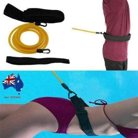 résistance stationnaire ceinture pour nage Jaune
