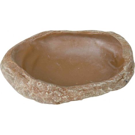Ecuelle pour eau et nourriture pour reptile 15 × 12 cm H 3.5 cm - Trixie (1/2)