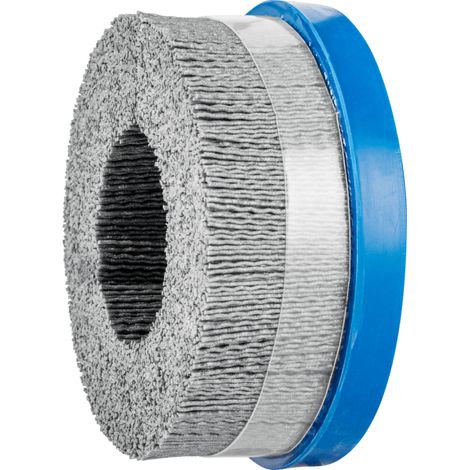 PFERD TOOLS COMPOSITE Tellerbürste DBUR Ø 125x22,2 mm Bohrung SiC-Filament-Ø 1,10mm Korn 120 stationär