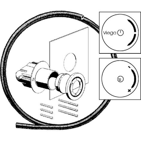 VIEGA 671358 Kit de montage 6146.36 (1/3)