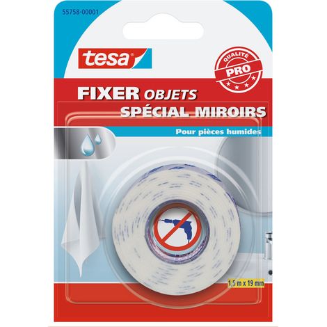 Fixer Objets - Doppelter Spiegel 19mmx1,5ml - Tesa