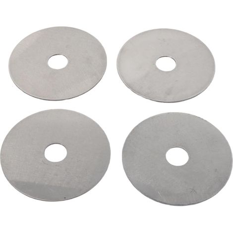 Lot de 4 rondelles en acier inoxydable de 10,2 cm de large pour un alignement précis dans les projets d'ingénierie, utilisation en extérieur (1/5)