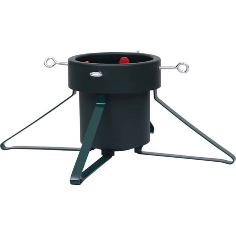 vidaXL Soporte para árbol de Navidad negro 46x46x19 cm (1/2)