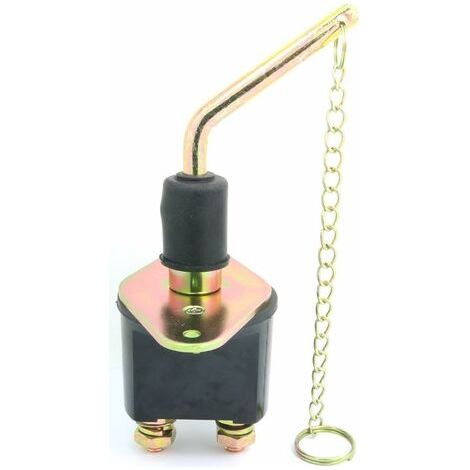 BUNTHAUS Pince pour interrupteur de batterie de voiture, isolateur de déconnexion principal pour moto, camion, van, caravane, commutateur de coupe, déconnecteur (1/5)