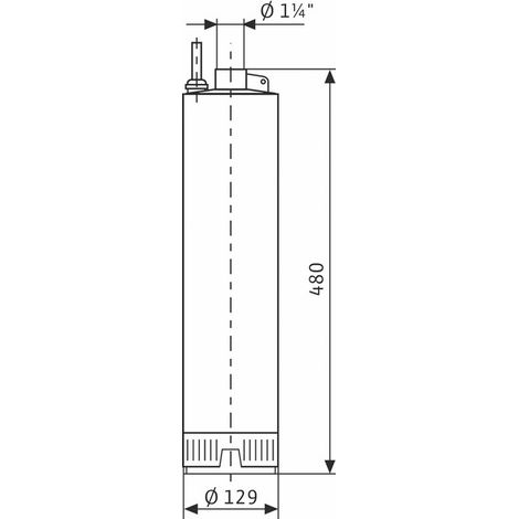 Pompe immergée Sub TWI 5-304 EM - Wilo - Alimentation 1230 V, 50 Hz (1/3)