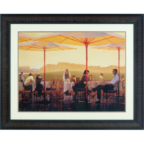 Premier Housewares Framed Winery Terrace Wall Art (1/3)