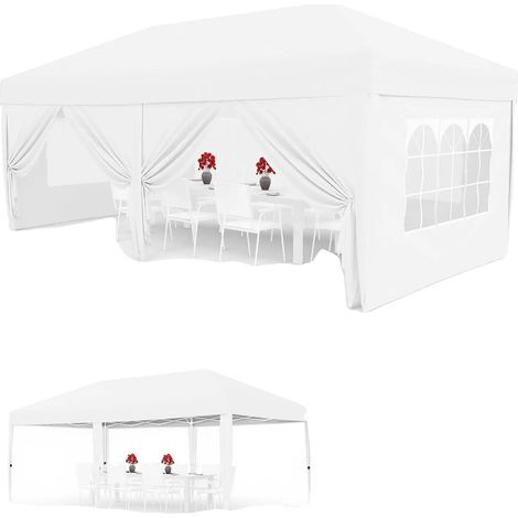 Pavillon, wasserdicht, UPF 50+, WEISS (1/2)