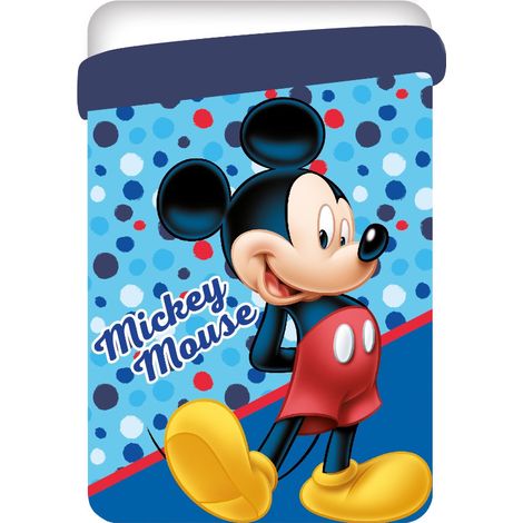 Trapunta Piumone Invernale Disney 280gsm Letto Singolo Mickey Mouse