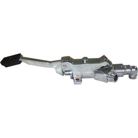 Robinet à pédale horizontal eau chaude et froide 666100