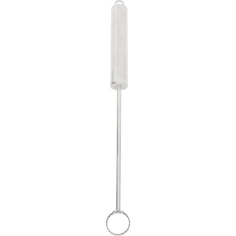 Racleur à poumon en acier inoxydable, poignée longue antidérapante, facile à nettoyer, équipement de transformation de volaille (1/5)