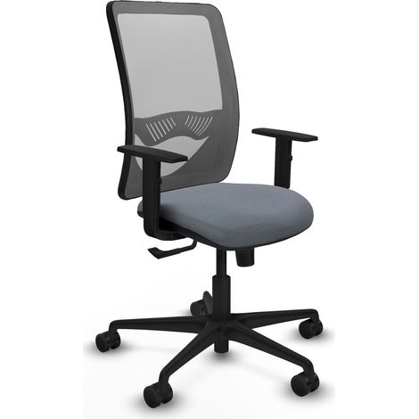 Piqueras y Crespo Silla de Oficina Zulema gris confortable (1/3)