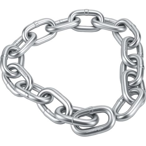 Heavy-duty galvanized carbon steel towing safety chain, 13 mm wire diameter, 7716 lb breaking load, trailer emergency connection (1/5)