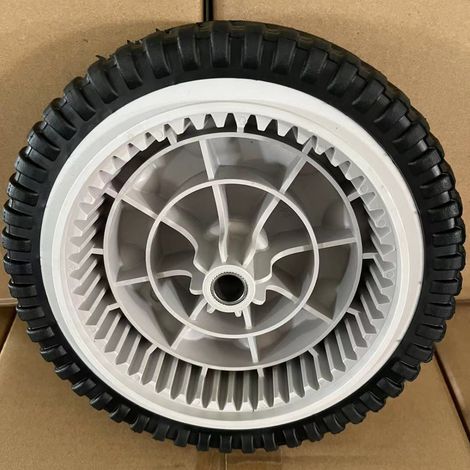 Specially supplied with front wheel 734-04018B for MTD lawnmowers (model 12A-264U011 734-04018). (1/4)