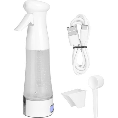 Générateur de chlorate de sodium portatif 200ML, machine à eau nettoyante 84, avec batterie rechargeable USB (1/5)