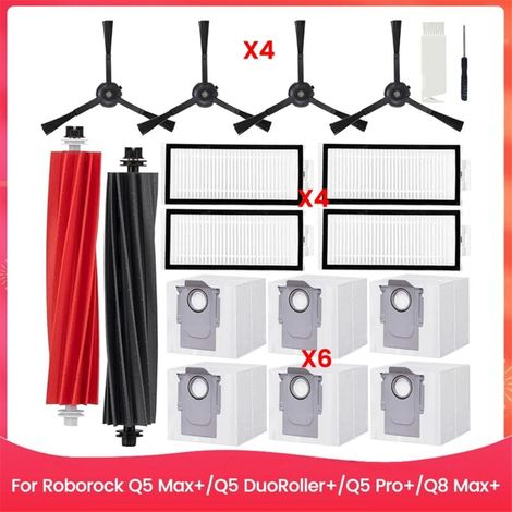 Kit di accessori di ricambio per robot aspirapolvere Q5 Max+, DuoRoller+, Pro+ e Q8 (1/4)