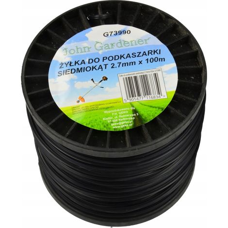 Fil de coupe heptagonal 2,7 mm x 100 m (24) (1/3)