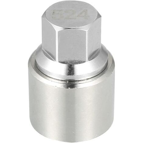 Clé de retrait d'écrou de douille antivol de roue 524, adaptée à Volkswagen Scirocco Magotan Bora Sharan Sagitar Tiguan clé de retrait outil de douille de vis antivol de pneu (1/5)