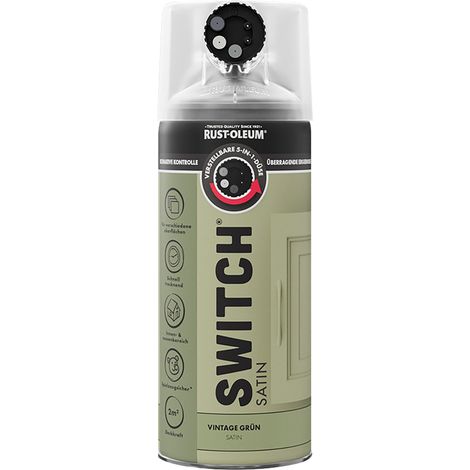 Rust-Oleum Sprühlack Switch 400 ml vintage grün matt Lackspray