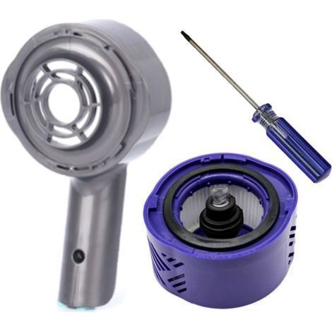 Couvercle arrière du moteur et kit de filtre arrière pour Dyson V6 DC58 DC59 DC61 DC62 DC74 accessoires d'aspirateur, pour kit de conversion de filtre Hepa (1/5)