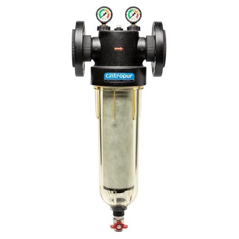Cintropur – Filtre sur robinet pour filtration eau – Tamis filtrant 25 microns – Débit 25 m³/h – Raccordement 2"1/2 – Pression max 16 bar (1/2)