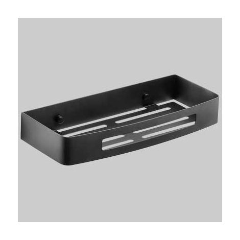 PORTA OGGETTI NERVA RETTANGOLARE  Nero     GEDY