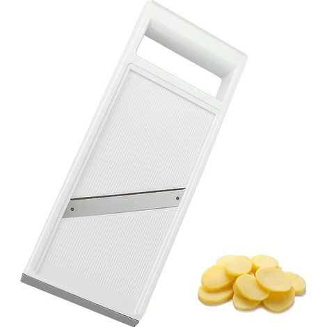 Affettatrice per verdure - Acciaio inossidabile - Bianco/Argento (1/2)