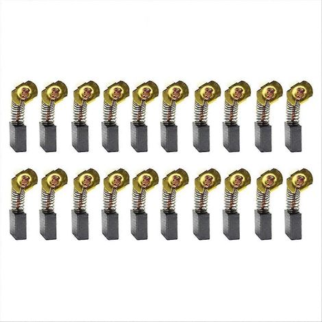 10 Kohlebürsten CB-153 CB-154 CB-155 für Winkelschleifer, Hochleistungs-Ersatzset, langlebige Motorbürsten, universelles Ersatzpaar, kompatibles Elektrowerkzeug, zuverlässiges Zubehör, Packung mit 10 (1/5)