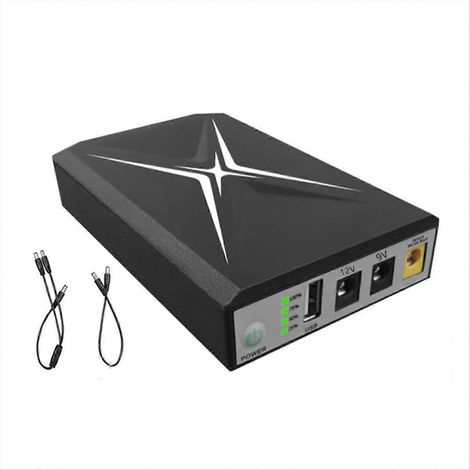 Alimentation de secours DC 10400mAh pour routeur et caméras CCTV, onduleur sans interruption, batterie de réserve fiable (1/5)