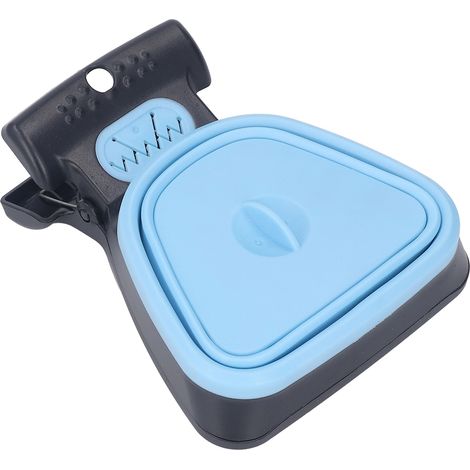 Scoop à Déjections Canines Portable - Compact avec Sachets Jetables Bleus (1/5)