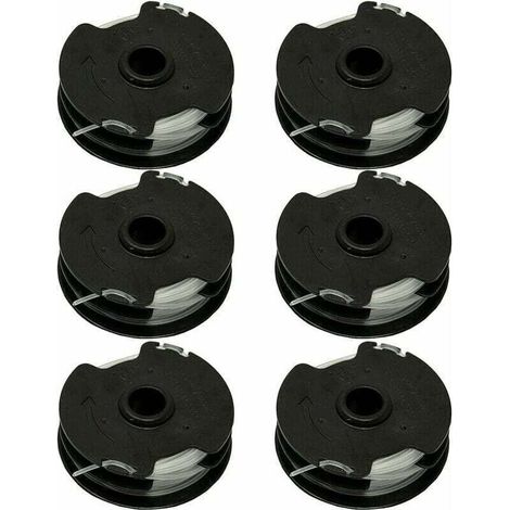Ensemble de 6 bobines de rechange pour débroussailleuse sans fil Parkside PRTA 20 Li C3 IAN351753 (1/4)
