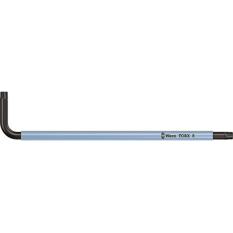Winkelschlüssel WERA BlackLaser TORX® mit Bohrung T25