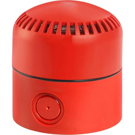 Avertisseur sonore Rouge RS PRO, 120 V c.a., 240 V c.a. IP65 ( Prix pour 1 )