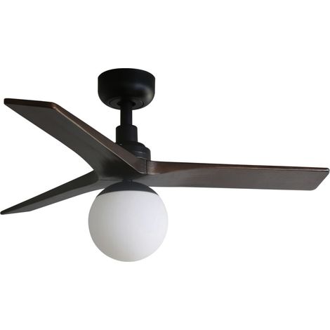 Faro Klim Small Black, Walnut Ceiling Fan DC E27 6 Speed (1/2)
