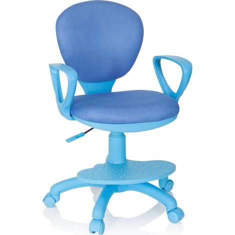 Kinderstuhl / Kinderschreibtischstuhl KID COLOUR Stoff blau hjh OFFICE (1/5)
