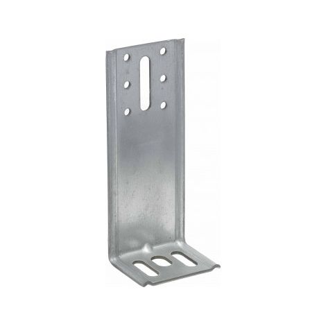 Simpson Strong Tie – Équerre de bardage 60 mm – Acier galvanisé S250GD – Protection anti-corrosion – 6 trous pour fixations – Pour bardages sur béton