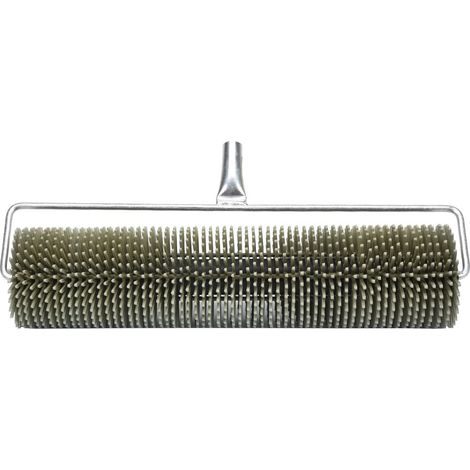 Rouleau peinture 6453 – 500 x 110 mm – Pour chapes béton – Picots anti-bulles d'air – Poignée ergonomique – Vorel