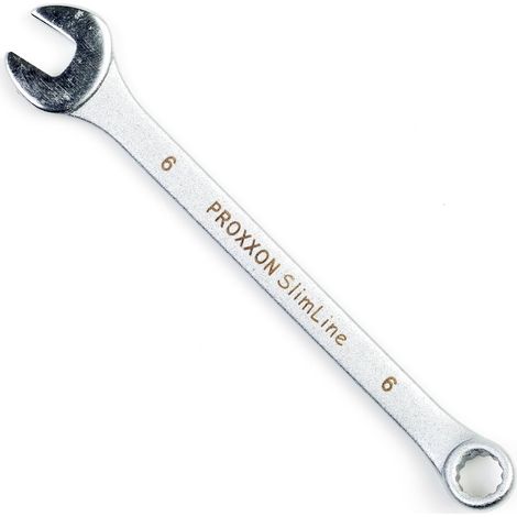 PROXXON Ring-Maulschlüssel SlimLine Größe 6mm vernickelt verchromt (1/3)