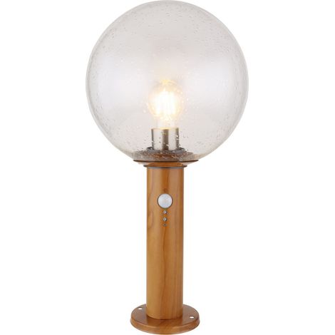 Globo - lámpara de pie - Ossy - natural - aluminio - Ø 25cm - (1/5)