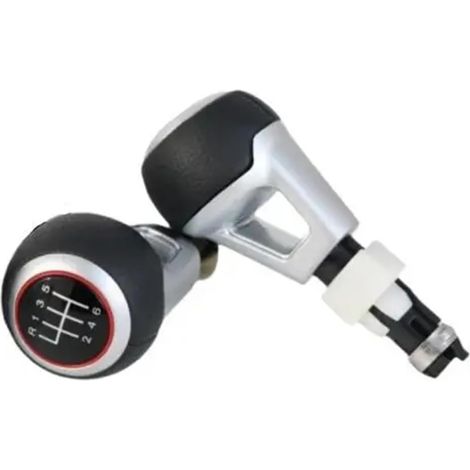CCYKXA Auto-Schalthebelknauf, Für Audi Für TT TTS Für A3 S3 Für A4 Für A6 Für Golf Für Passat Schaltgetriebe Schaltknauf Lederhebel Handball Stift Stick Gangschaltkopf