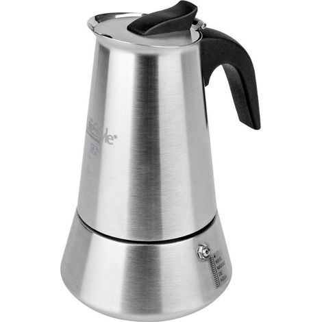 LIFESTYLE cafetera inoxidable 9 tazas , Cafetera inoxidable 9 tazasFabricada en acero inoxidable de alta calidadTratamiento interior antióxido Sand BlasterEspecial indu