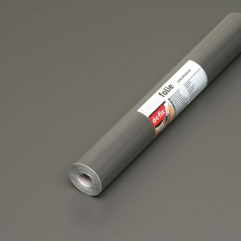 d-c-fix Pellicola Adesiva per mobili tinta unita opaca anthacite PVC plastica vinile impermeabile decorativa per cucina, armadio, porta carta rivestimento 45 x 200 cm (1/4)