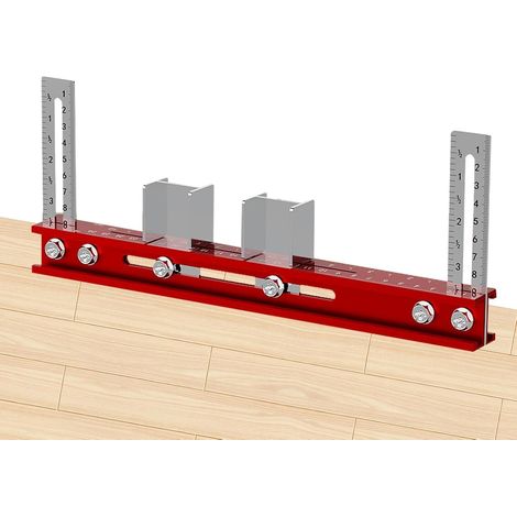 Outils d'Installation de Meubles Support de Tringle pour Dressing Outils Pour Le Bricolage pour Façades de Cuisine, Meubles, Travail du Bois, (1/5)