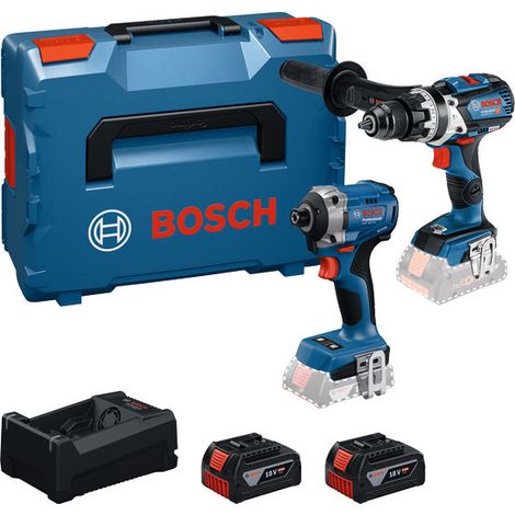 Bosch PRO Combo Kit GDR 18V-215 + GSB 18V-110 C + 2x5.0Ah + GAL 12V/18V-80 + L-BOXX 162 L-Boxx 162 0615A500A2 (1/5)