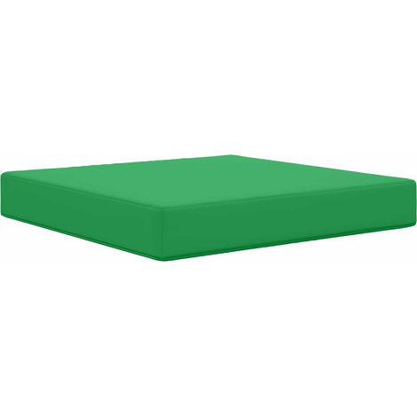 Coussin de canapé d'extérieur Vert 60 x 60 x 8 cm Polyester