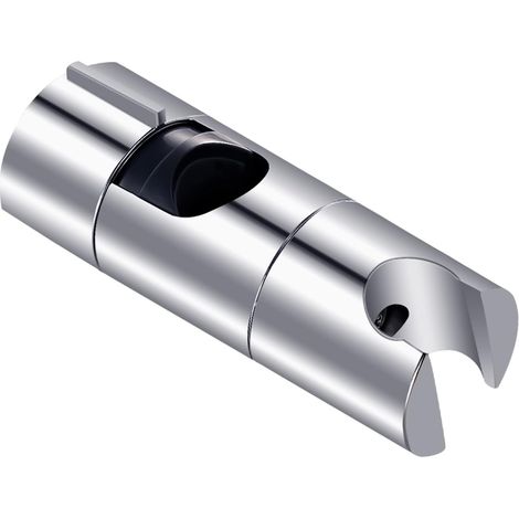 Support de Douche, 18-25MM à Diamètre Réglable,Chromé + Conception ABS Support Douchette, Installation Simple, Adapté à la Barre de Douche (1/5)